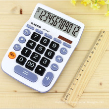 EATES DC-802 High Quality Office Handheld Pocket Calculator 12 Digits Dual Power Desktop Calculator